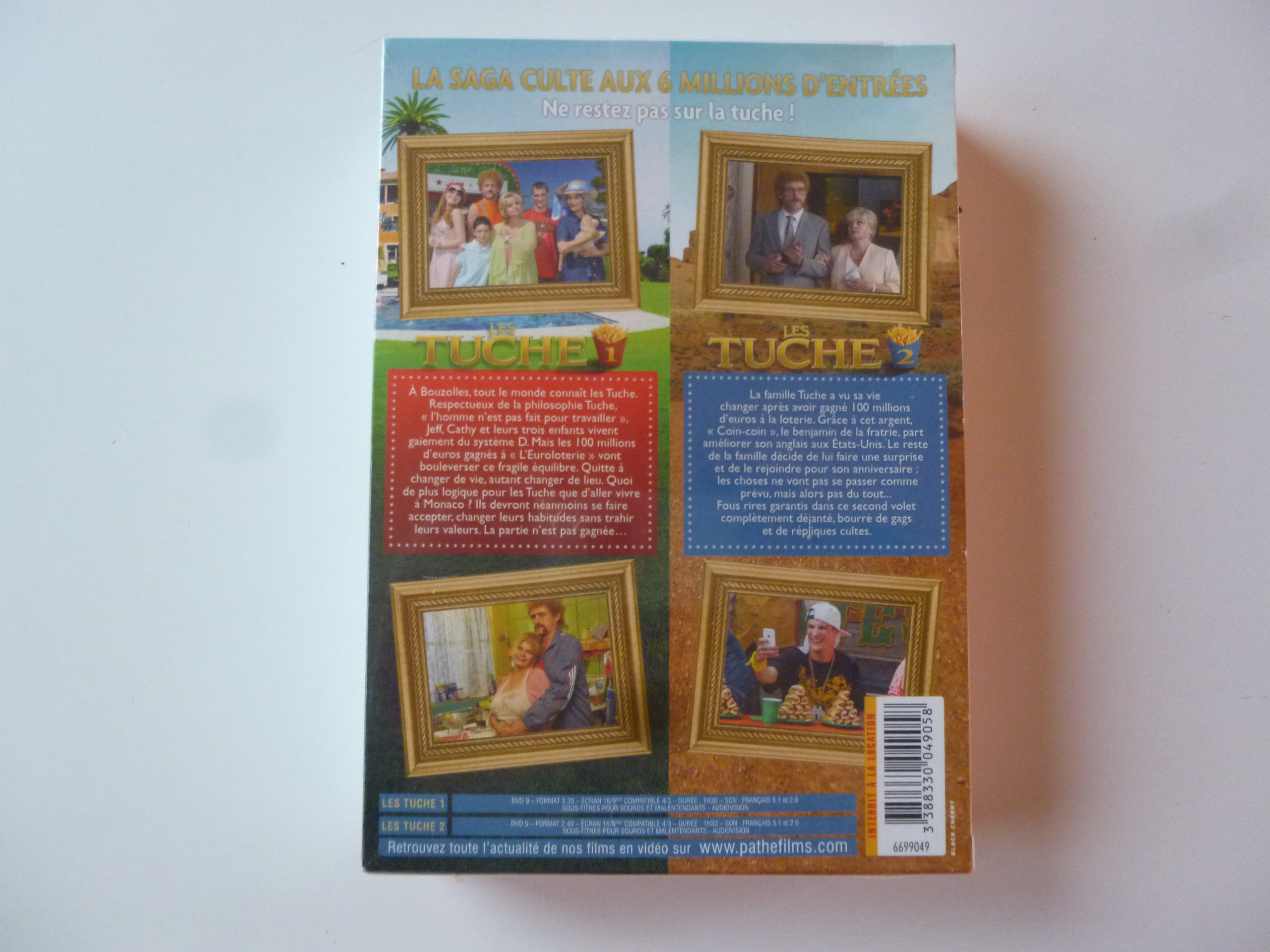 COFFRET 2 DVD  LES TUCHE 1 ET 2